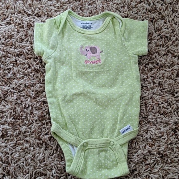 gerber elephant onesies